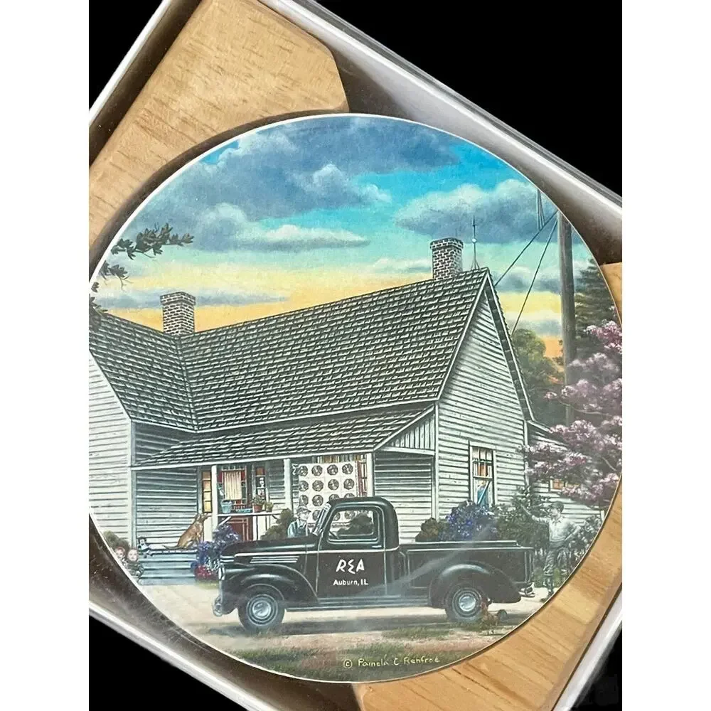 Vintage Roosevelt REA Artwork by Pamela C Renfroe 4